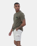 Stone Mens Combat Canvas Chino Shorts