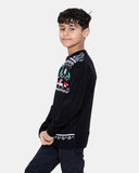 Tree Hat Black Kids Christmas Jumper