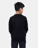 Tree Hat Black Kids Christmas Jumper