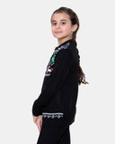 Tree Hat Black Kids Christmas Jumper