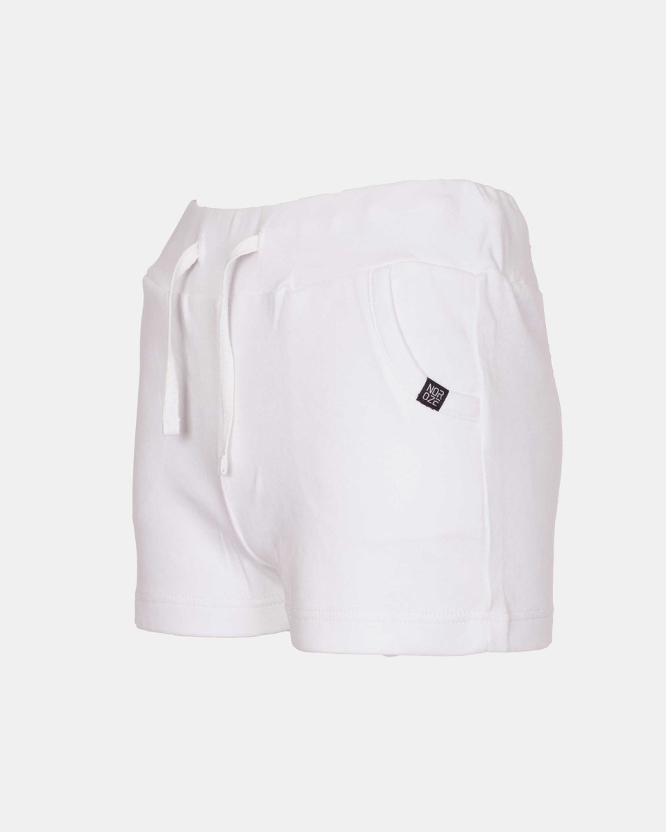 White Womens Cotton Shorts
