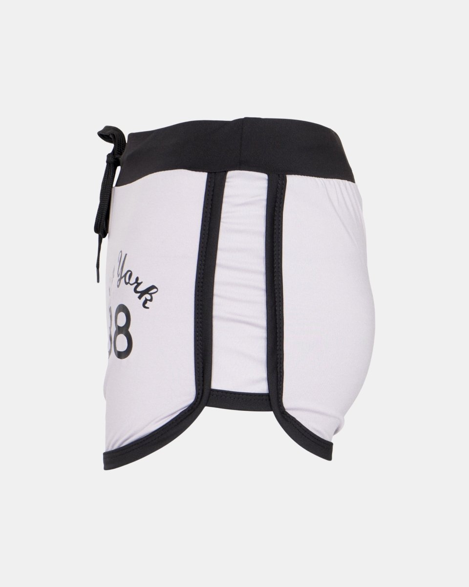 White/Black Fleck Summer Kids Short