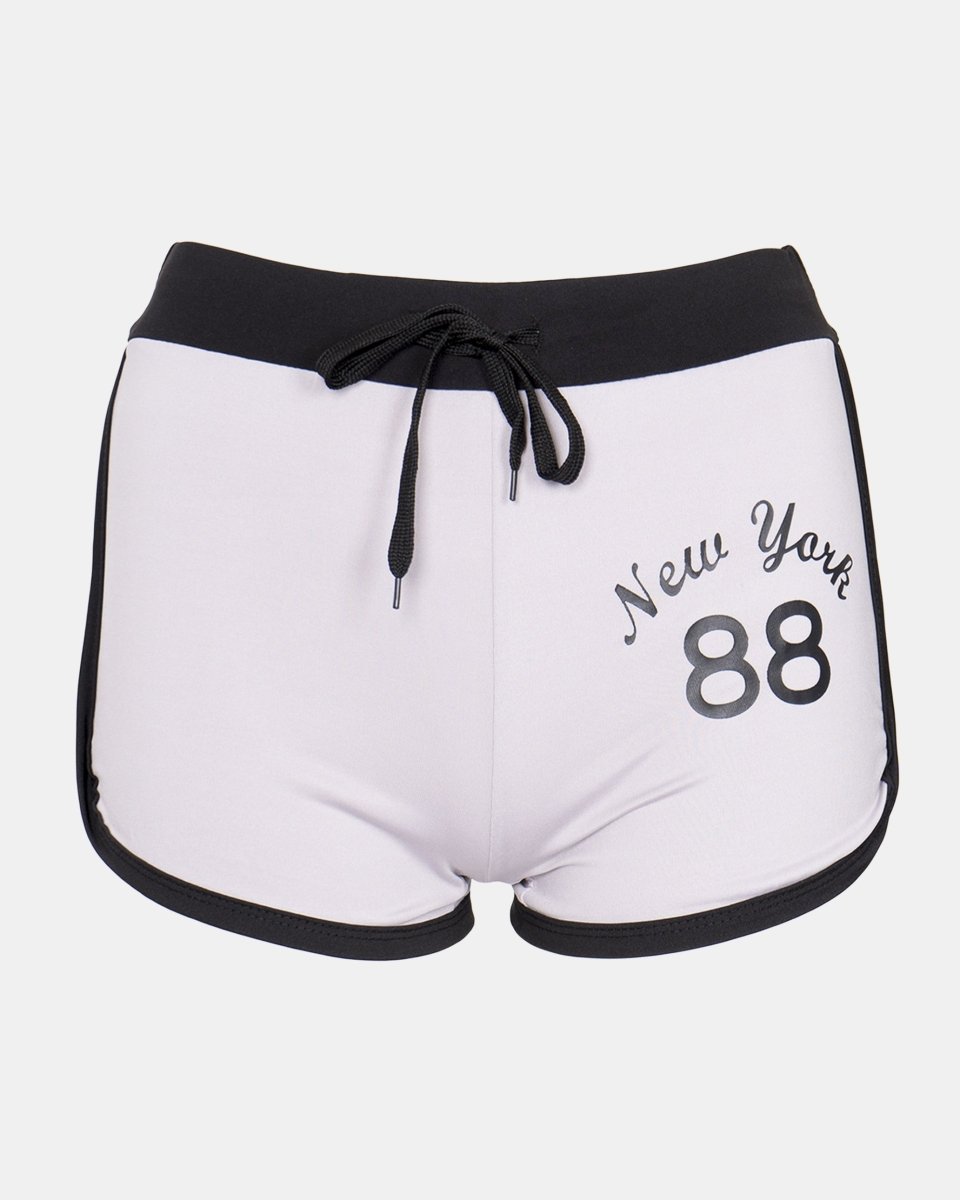 White/Black Fleck Summer Kids Short