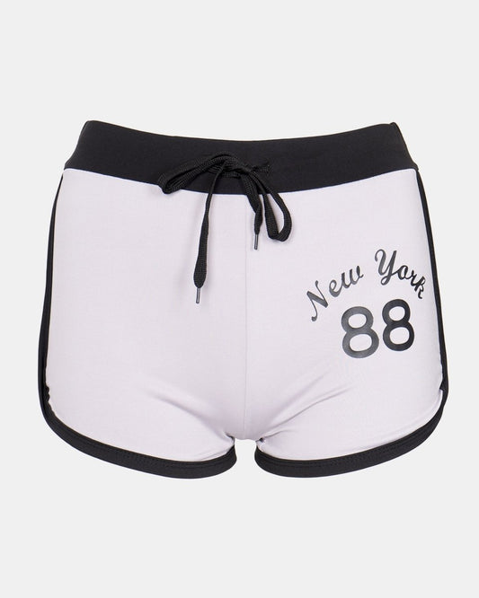 White/Black Fleck Summer Kids Short
