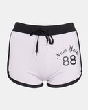 White/Black Fleck Summer Kids Short
