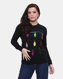 Women Black Jingle Bell Christmas Jumper