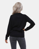 Women Reindeer Stars Red Jumper