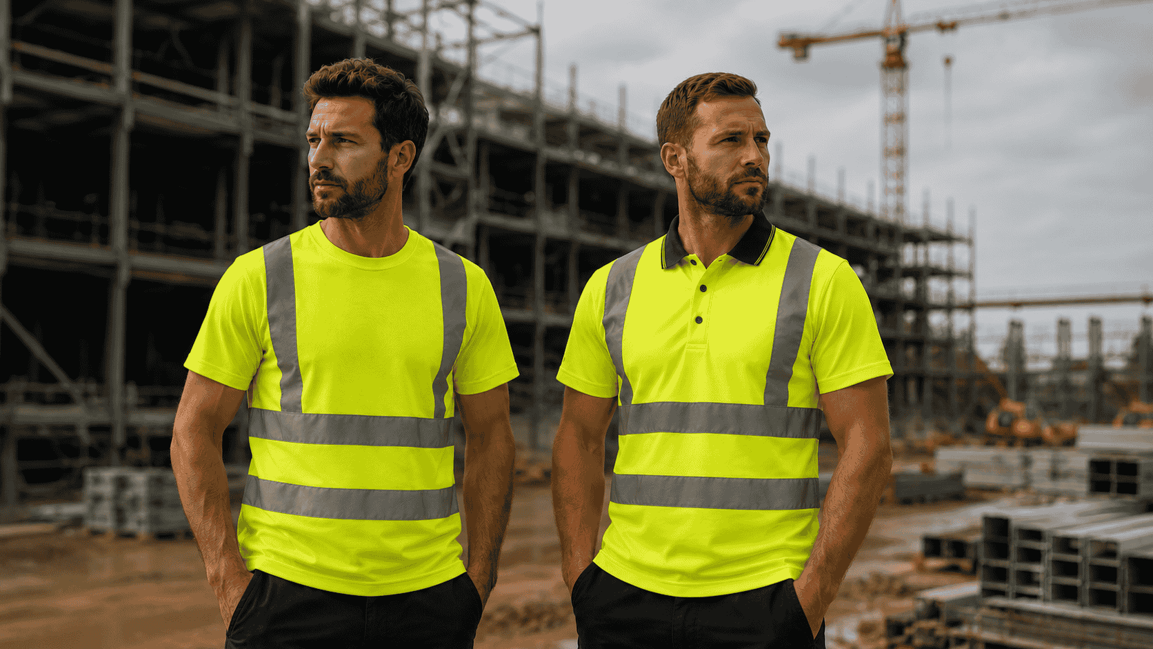 Hi Vis T-Shirts vs Hi Vis Polos