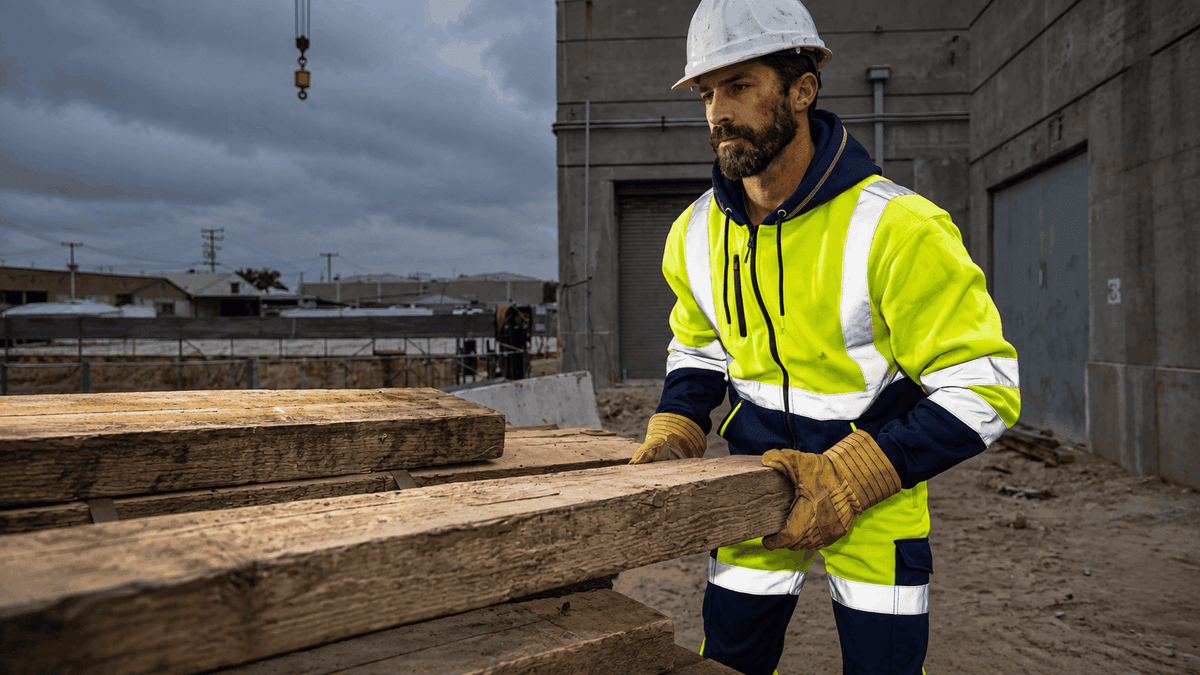 A Working person wearing Workwear Outfit
