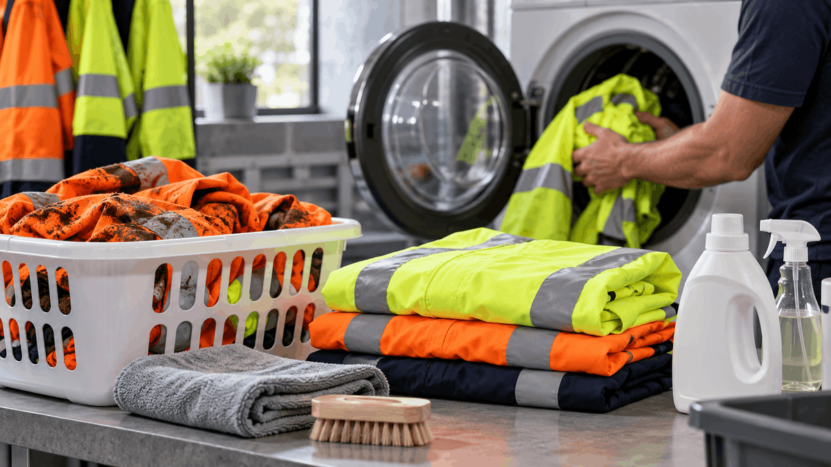 How to Care for and Wash Hi-Vis Workwear