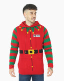 Mens Elf Hoho Red C-Jumper