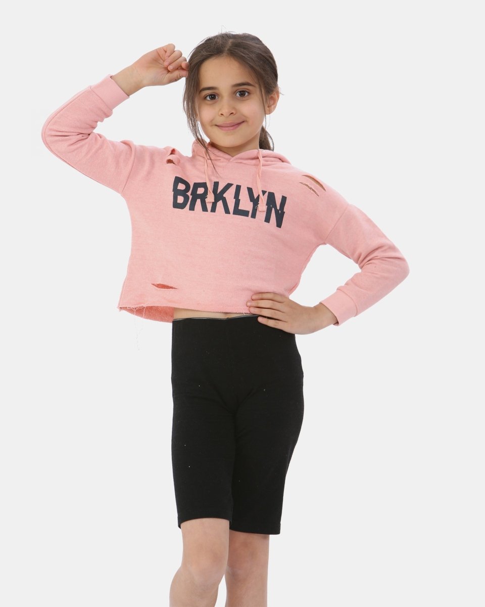 Baby Pink Pullover BRKLYN Hoodie