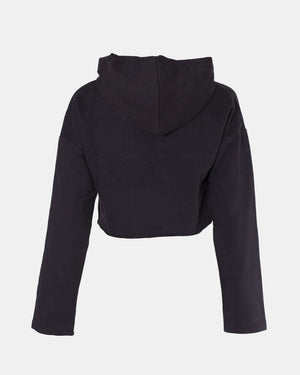 Black Girl's Long - Sleeve Hoodie