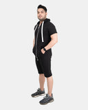 Black Men One - Piece Jumpsuit