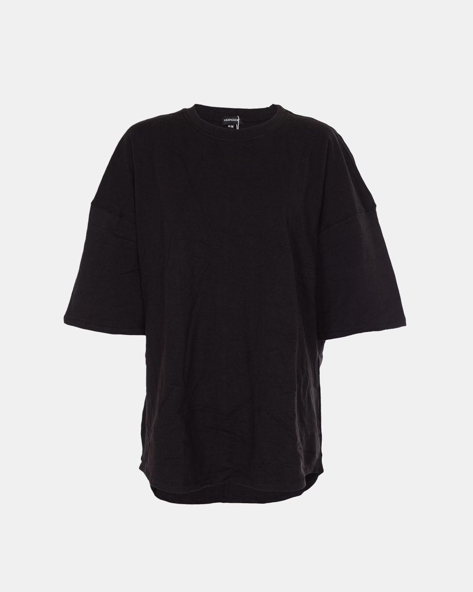 Black Women Loose Baggy Oversized T-Shirt