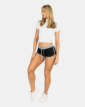 Brklyn - Black Camouflage Summer Shorts