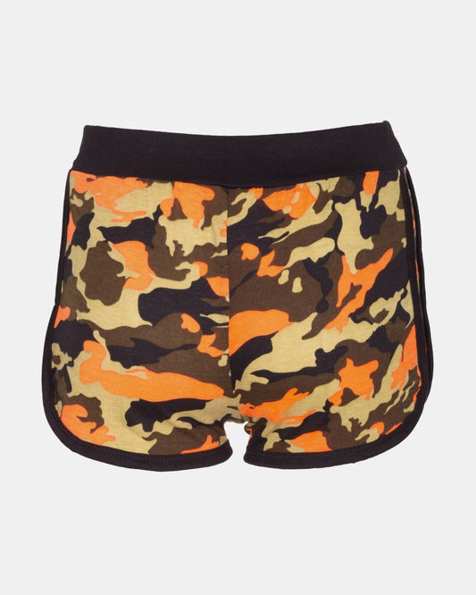 Coral Camouflage Summer Shorts