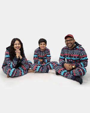 Dad Navy Unisex Christmas Onesies