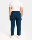 Denim Blue Casual Retro Kids Jeans