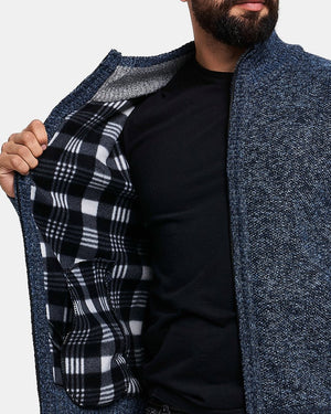 Denim Cardigan Full Zip Up Jumper