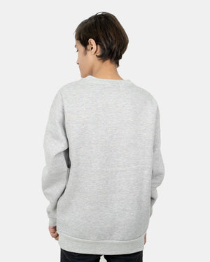Fairisle Grey Kids Christmas Jumper