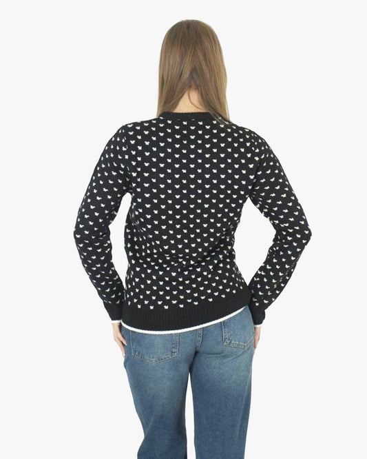 Happy Birthday Jesus Black Womens Jumper