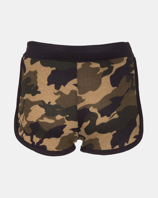 Khaki Camo Fleck Summer Kids Short