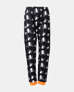Kids Black Spider Nightwear Set