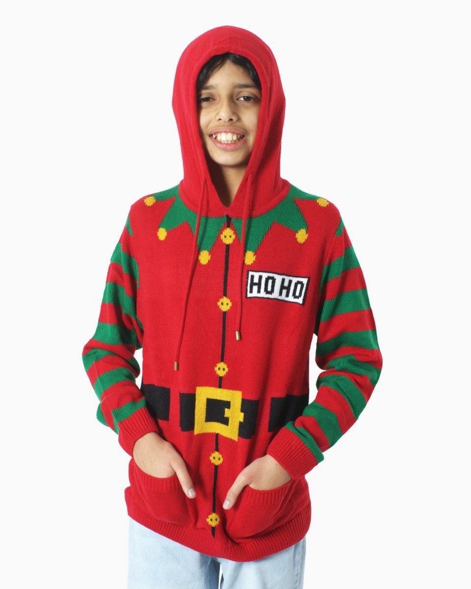 Kids Elf Hoho Red C - Jumper