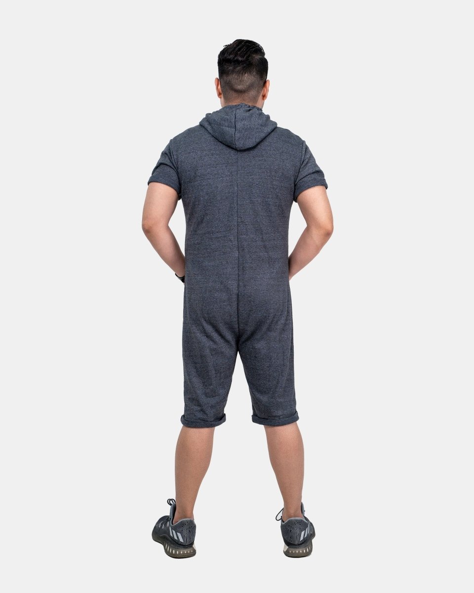 Mel Charcoal Men One - Piece Jumpsuit
