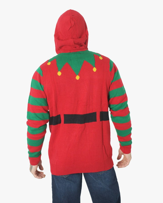 Mens Elf Hoho Red C - Jumper