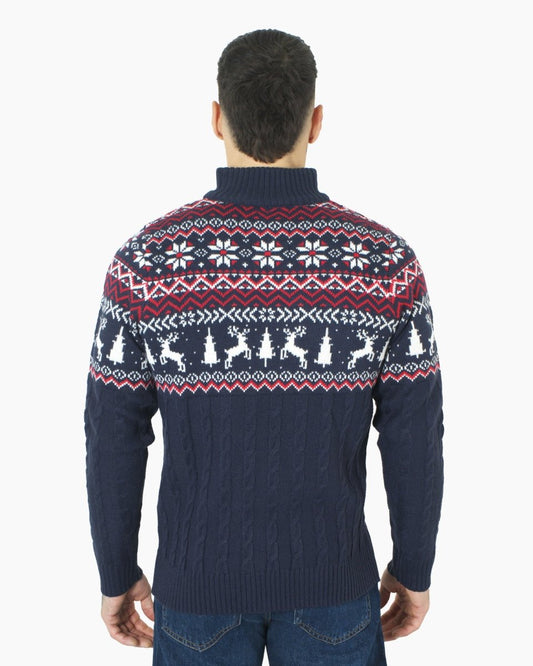 Mens Nordic Style Christmas Jumper