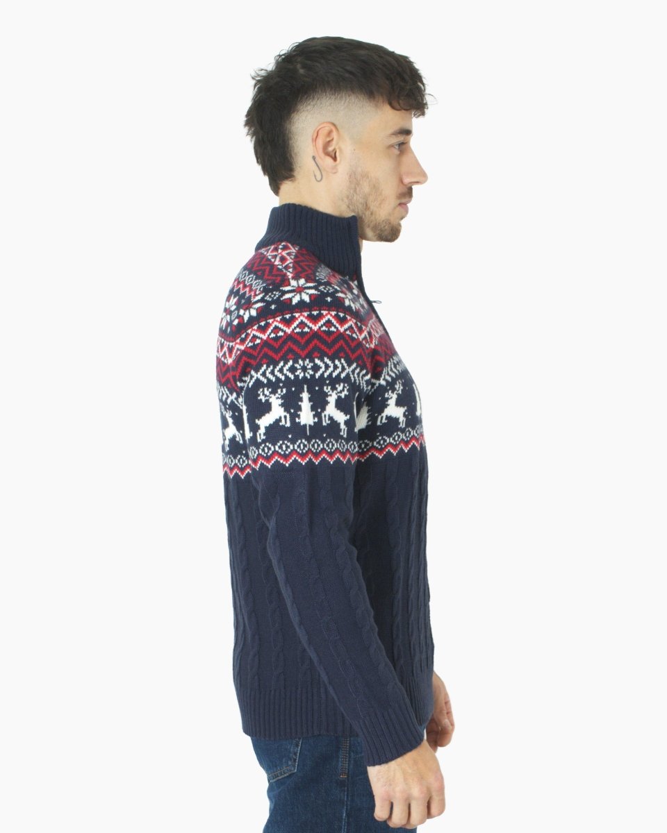 Mens Nordic Style Christmas Jumper