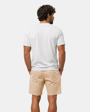 Mens Stone Shorts Elastic Waist
