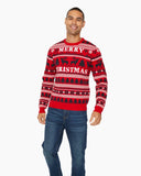 Merry Christmas Red Festive Jumper
