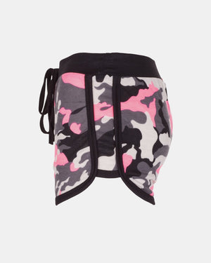 Pink Camo Fleck Summer Kids Short
