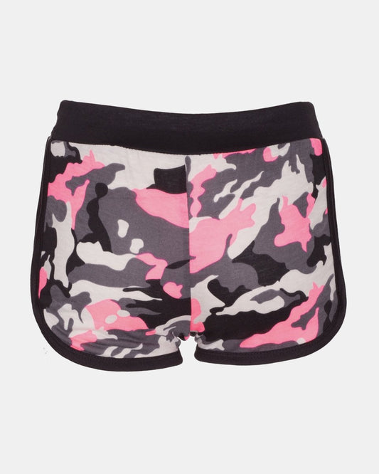 Pink Camouflage Summer Shorts