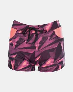 Pink Geo Pattern Kids Short