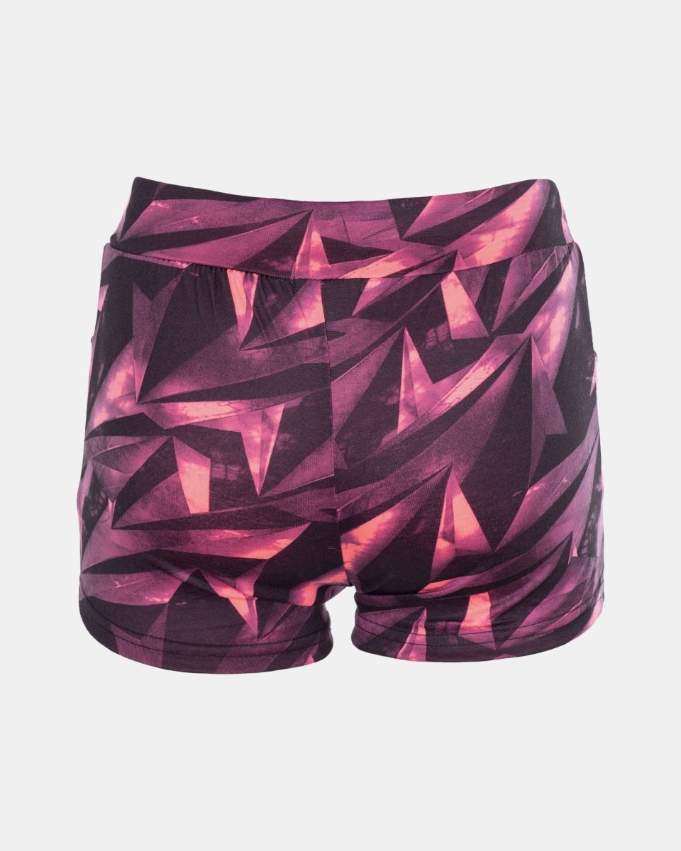 Pink Geo Pattern Womens Short