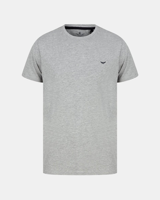 Plain Grey Short Sleeve T-Shirt