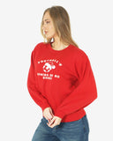 Red Women Football's Christmas Jumpers