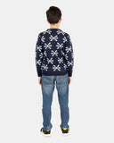 Rocking Navy Kids Christmas Jumpers
