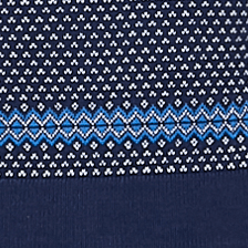 Stag Navy Chunky Knit Christmas Jumper