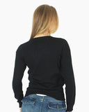 Women Black Bauble Bells Christmas Jumper