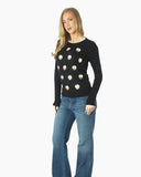 Women Pudding Black Christmas Jumper