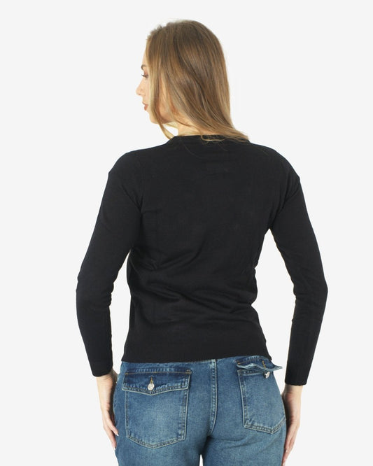 Women Reindeer Stars Red Jumper