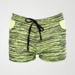 Image 1 of Girls Blurry Print Hot Pants Shorts of color Mint from Noroze