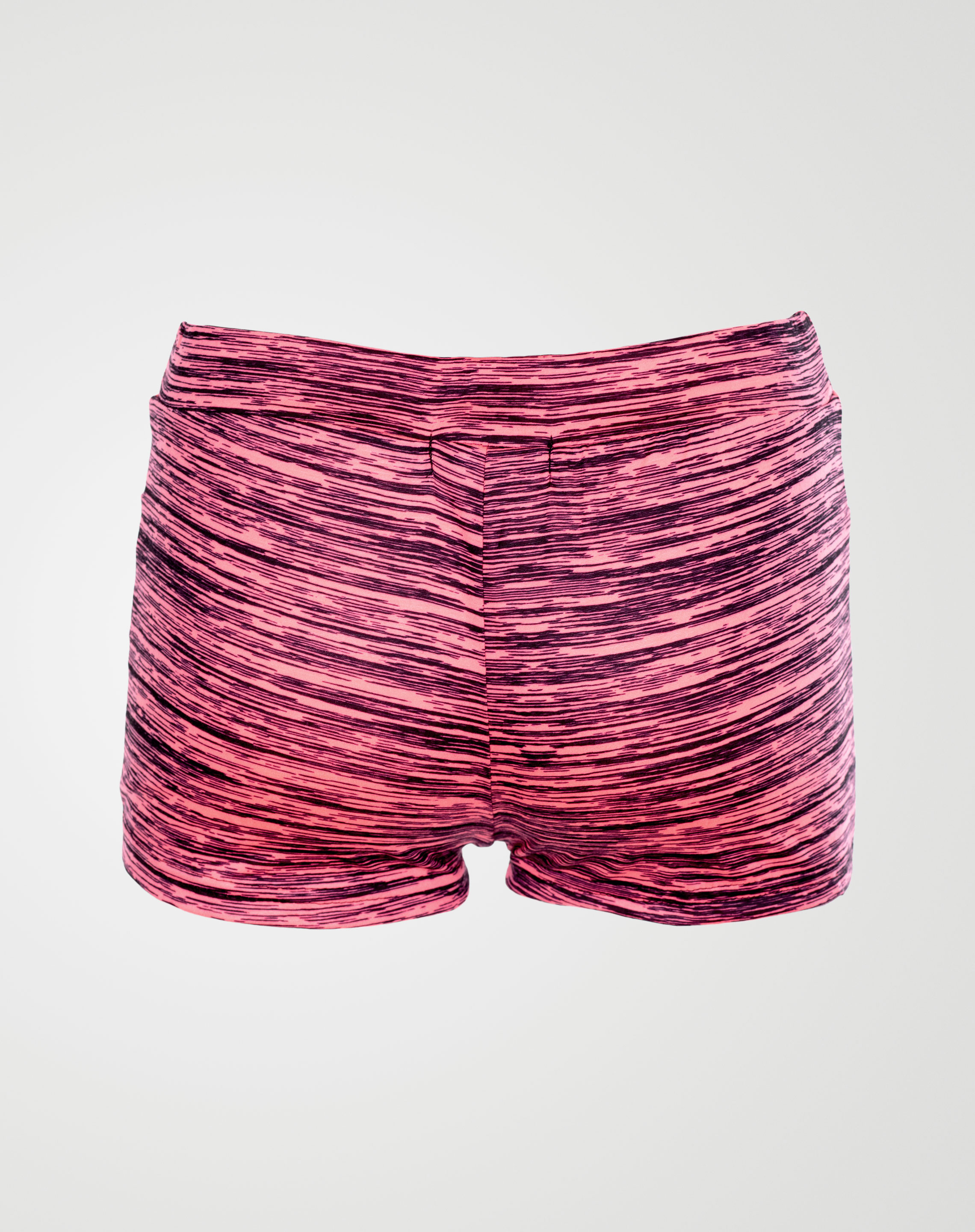 Image 2 of Girls Blurry Print Hot Pants Shorts of color Pink from Noroze
