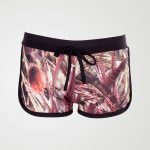 Image 1 of Girls Floral Print Hot Pants Shorts of color Brown from Noroze