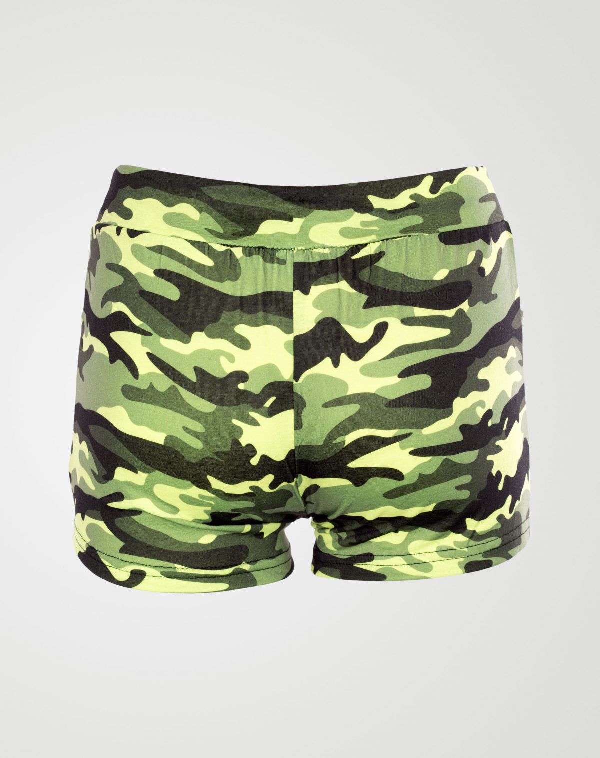 Image 2 of Girls Camo Print Hot Pants Shorts of color Mint from Noroze